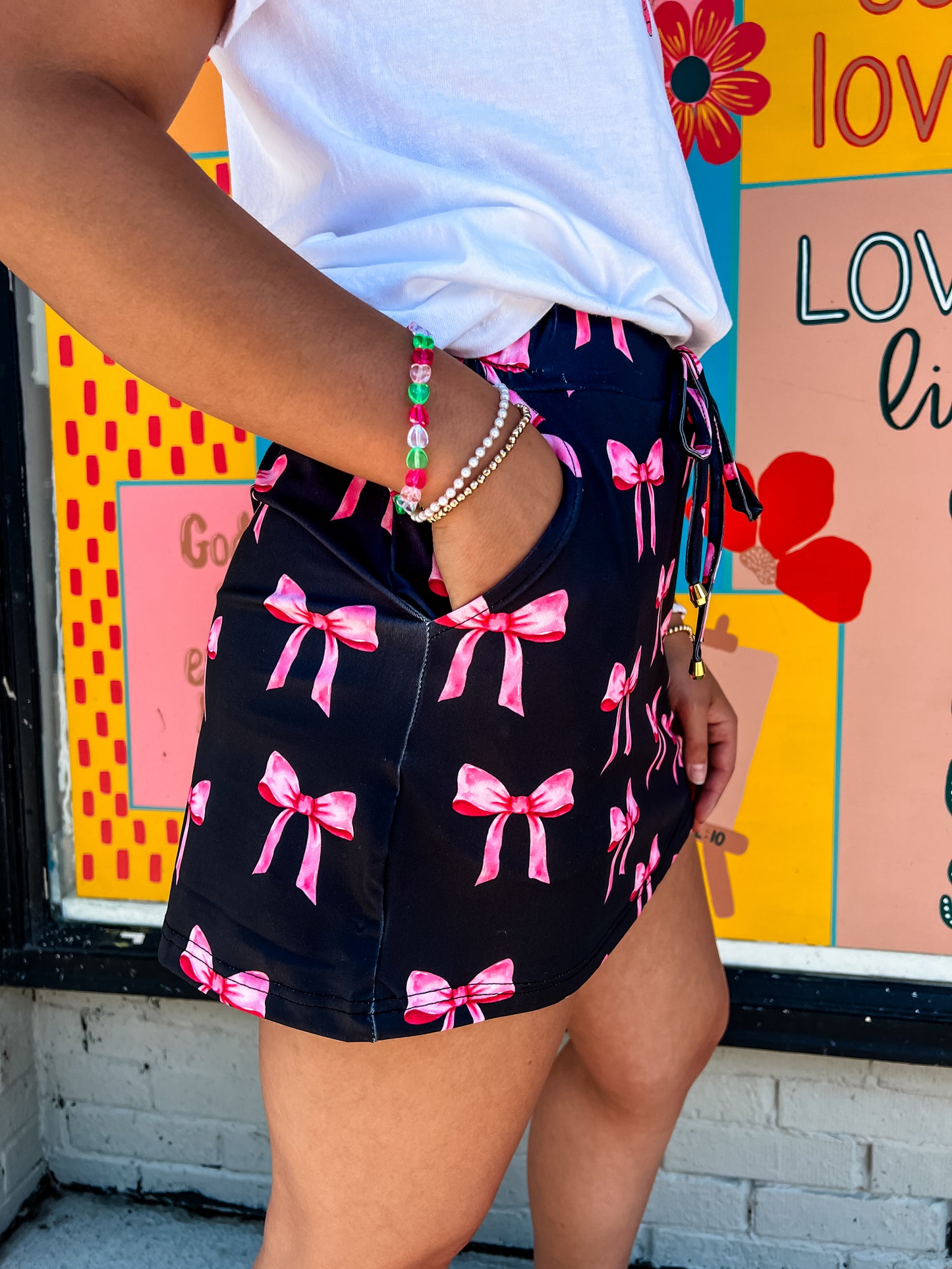 Loving God | Coquette Bow Skort