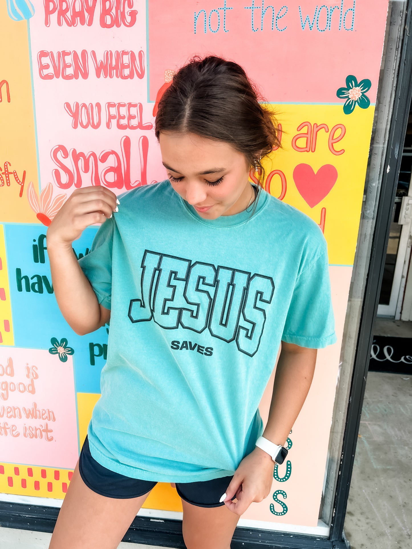 Loving God | Jesus Saves Tee