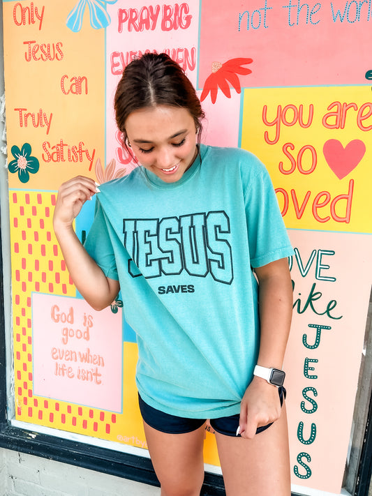 Loving God | Jesus Saves Tee