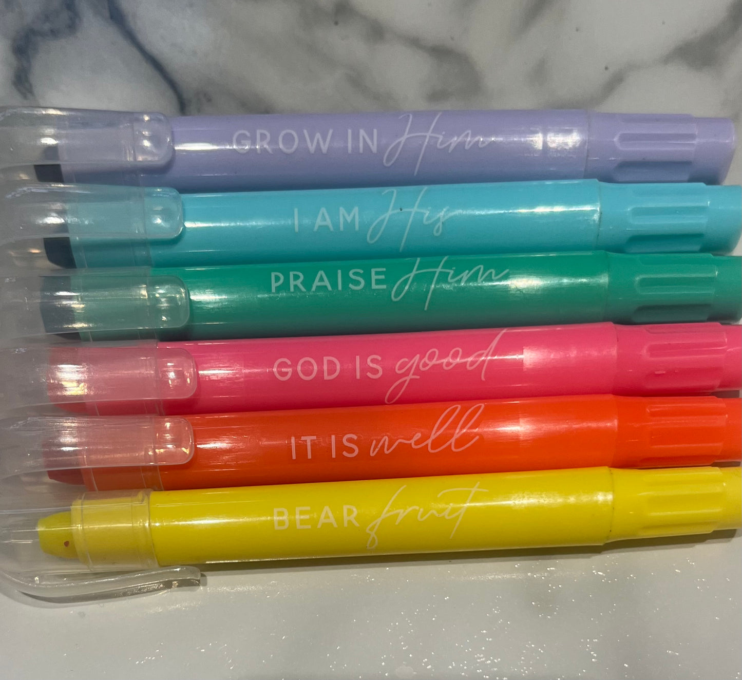 Loving God | Pastel Gel Bible Highlighters