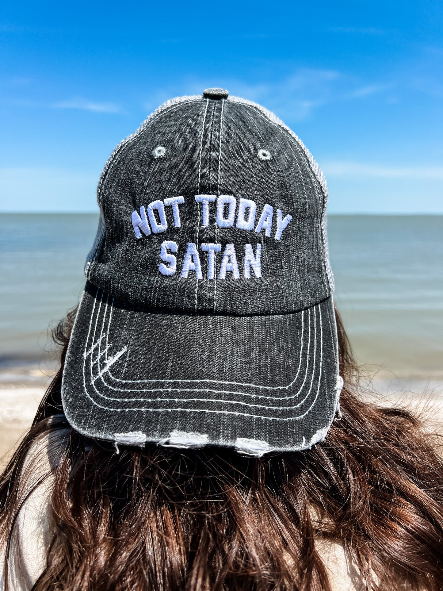 Loving God | Not Today Satan Hat