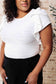 Highest Praise Ruffle Sleeve Blouse - Loving God