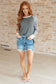 Kara High Rise Rigid Magic Button Fly Cutoff Shorts - Loving God