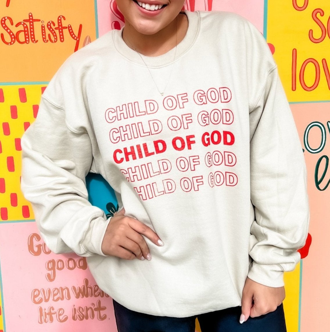 Loving God | Child of God | Crewneck - Loving God