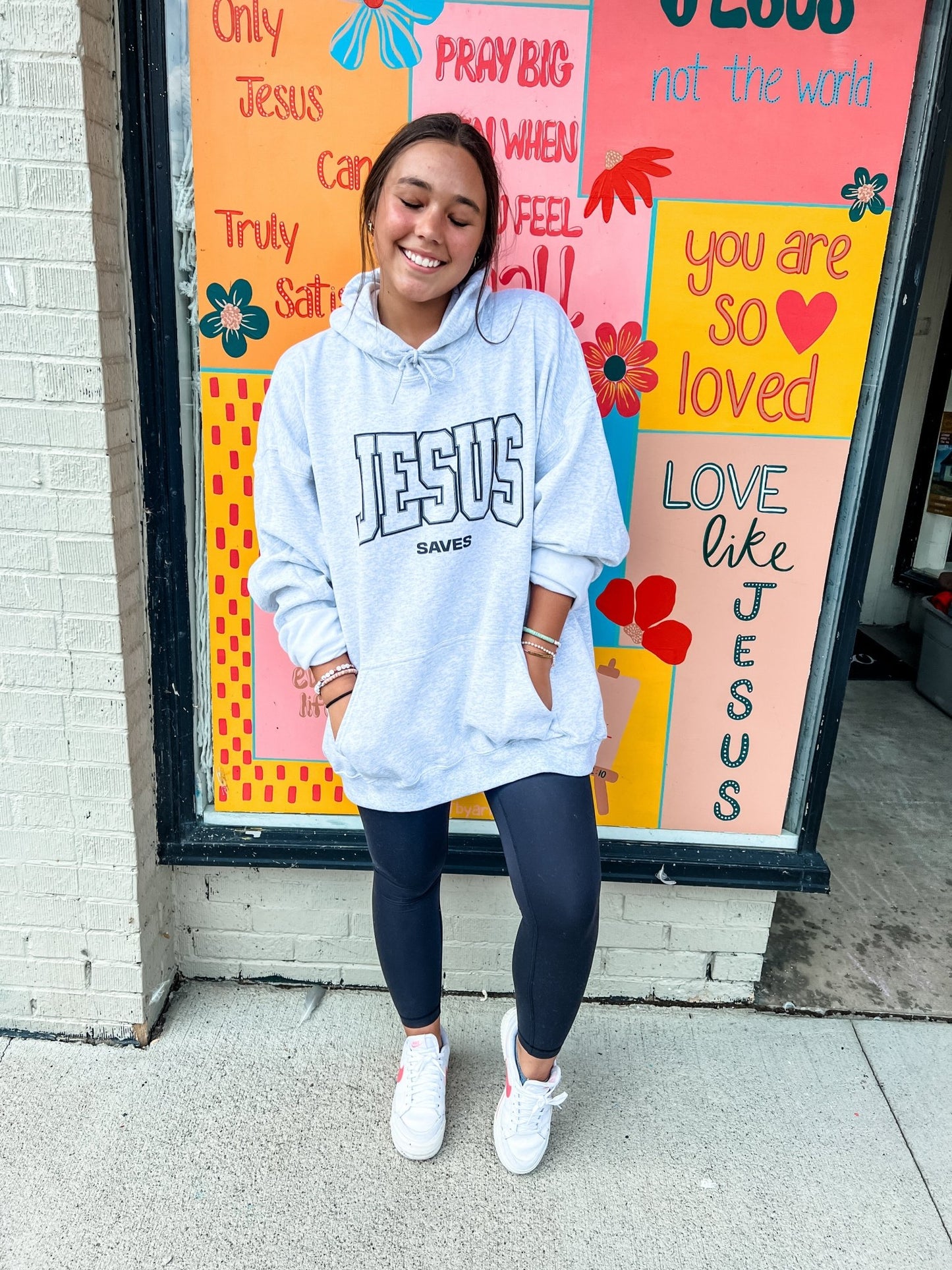 Loving God | Jesus Saves | Hoodie - Loving God