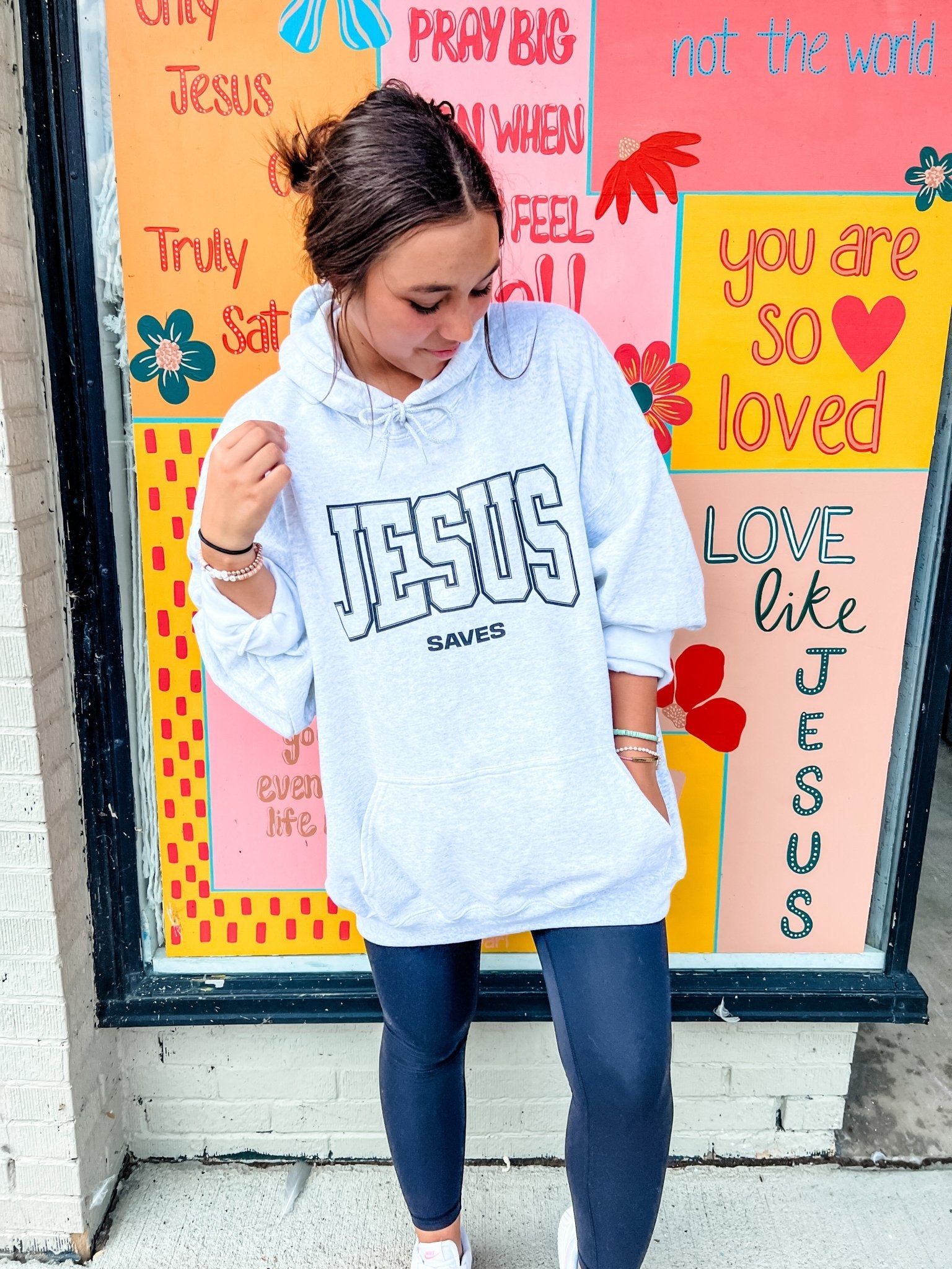 Loving God | Jesus Saves | Hoodie - Loving God