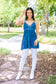 Magic Touch Tank in Teal - Loving God