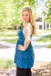 Magic Touch Tank in Teal - Loving God